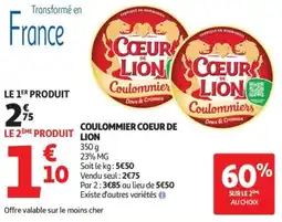 Auchan Supermarché Coulommier coeur de lion offre