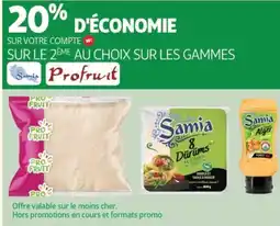 Auchan Supermarché SUR VOTRE COMPTE SUR LE 2ÈME AU CHOIX SUR LES GAMMES offre