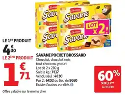 Auchan Supermarché Savane pocket brossard offre