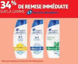 Auchan Supermarché SUR LA GAMME head& shoulders offre