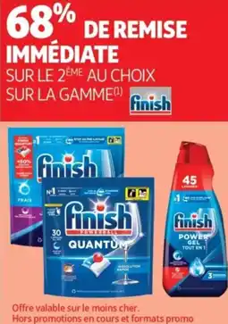 Auchan Supermarché SUR LE 2ÈME AU CHOIX SUR LA GAMME finish offre