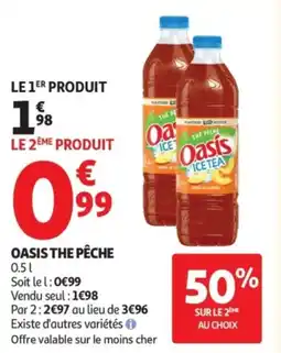 Auchan Supermarché Oasis the pêche offre