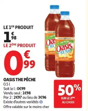 Auchan Supermarché Oasis the pêche offre