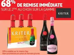 Auchan Supermarché SUR LE 2ÈME AU CHOIX SUR LA GAMME KRITER offre