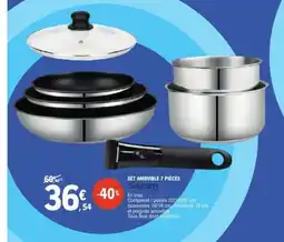 E.Leclerc SITRAM Kit amovible 7 pièces offre