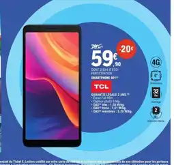 E.Leclerc TCL Smartphone offre