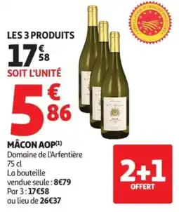 Auchan Supermarché Mâcon aop offre