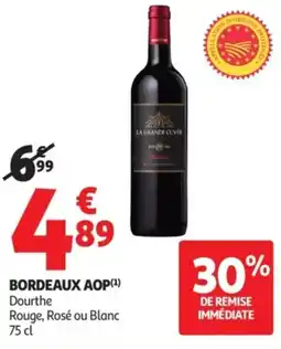 Auchan Supermarché Bordeaux aop offre