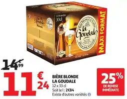 Auchan Supermarché Bière blonde la goudale offre