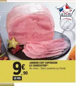 E.Leclerc Jambon cuit supérieur le charcutier offre