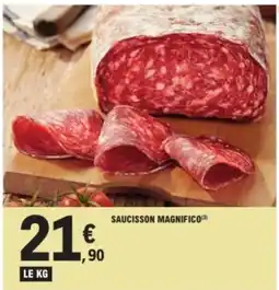 E.Leclerc Saucisson magnifico offre