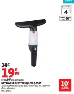Auchan Supermarché Nettoyeur de vitres qilive q.5587 offre