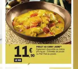 E.Leclerc Poulet au curry jaune offre