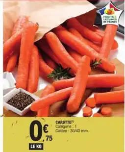 E.Leclerc Carotte offre