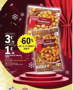 E.Leclerc FINDUS Pommes rissolées surgelées offre