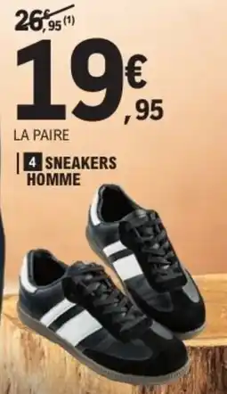 E.Leclerc Sneakers homme offre