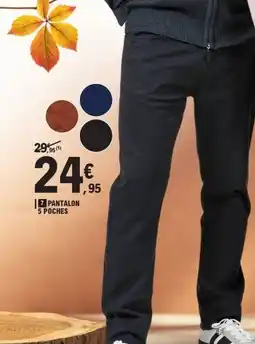 E.Leclerc Pantalon 5 poches offre