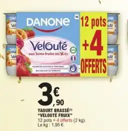 E.Leclerc VELOUTÉ FRUIX Yaourt brassé offre
