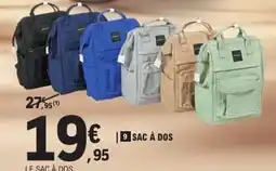 E.Leclerc Sac à dos offre