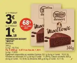 E.Leclerc NESTLÉ Préparation dessert offre