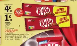 E.Leclerc NESTLE Barres offre