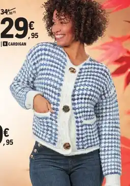 E.Leclerc Cardigan offre