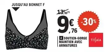 E.Leclerc Soutien-gorge maintien avec armatures offre