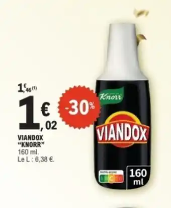 E.Leclerc KNORR Viandox offre