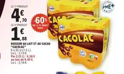 E.Leclerc CACOLAC Boisson au lait et au cacao offre
