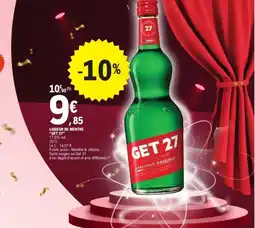 E.Leclerc GET 27 Liqueur de menthe offre