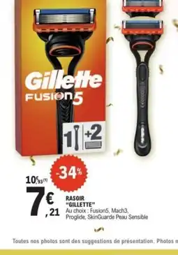 E.Leclerc GILLETTE Rasoir offre