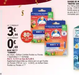 E.Leclerc CANARD Bloc wc offre
