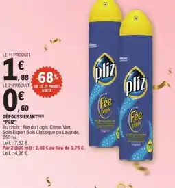 E.Leclerc PLIZ Dépoussiérant offre