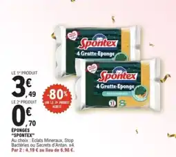 E.Leclerc SPONTEX Éponges offre