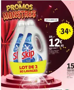 E.Leclerc SKIP Lessive liquide offre