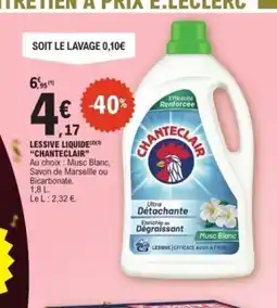 E.Leclerc CHANTECLAIR Lessive liquide offre