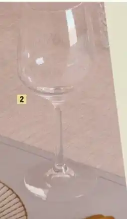 E.Leclerc HOMESIDE Lot de 4 verres à pied 34 cl gisèle offre