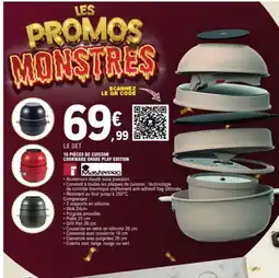 E.Leclerc 10 pièces de cuisson cookware share play edition offre