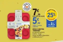 E.Leclerc HOMESIDE Mole 9 muffins offre