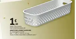 E.Leclerc Smartstore essence slim blanc offre