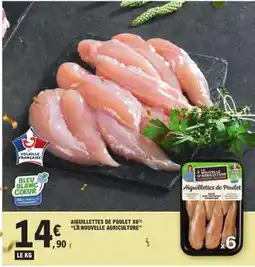 E.Leclerc Aiguillettes de Poulet x6 offre