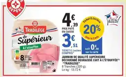 E.Leclerc Tradilège Le Supérieur A l'étouffée offre