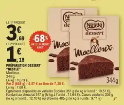 E.Leclerc PRÉPARATION DESSERT NESTLÉ offre
