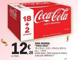 E.Leclerc SODA ORIGINAL COCA-COLA offre