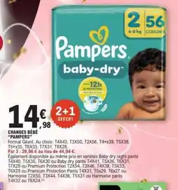 E.Leclerc Pampers Baby-Dry offre