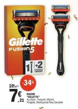 E.Leclerc RASOIR GILLETTE offre