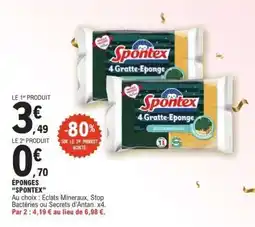 E.Leclerc Éponges 'Spontex' offre
