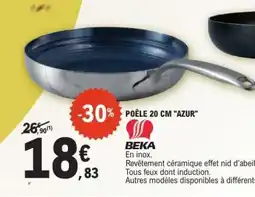 E.Leclerc POÊLE 20 CM AZUR offre