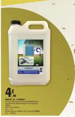 E.Leclerc ADBLUE 5L + FLEXIBLE offre