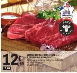 E.Leclerc Viande Bovine : Basse Cote offre